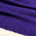 Coupon de tissu tweed en laine vierge chiné violet 1,50m ou 3m x 1,50m