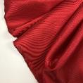Coupon de tissu twill de soie rouge vermillon 2m ou 4m x 0,90m
