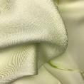 Coupon de tissu twill de soie satinée vert tendre 4m x 0,95m