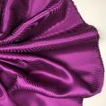 Coupon de tissu twill de soie violet byzantin 2m ou 4m x 0,90m