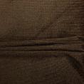 Coupon de tissu en velours de coton milleraies marron chocolat 3m ou 1m50 x 1,40m