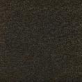 Coupon de tissu rayée ton sur ton sergé et toile de laine de couleur chocolat noir 3m x 1,40m