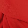 Coupon de tissu en crêpe de polyester rouge 1,50m ou 3m x 1,50m