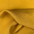 Coupon de tissu en crêpe de viscose jaune foncé  1,50m ou 3m x 1,40m