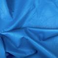 Coupon de tissu vinyle mat en coton et enduction polyuréthane bleu piscine 1m x 1,40m