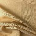 Coupon de tissu etamine de laine froide transparente couleur miel haute couture 1,50m ou 3m x 1,40m