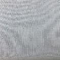 Coupon de tissu toile de lin à motifs brodés bleu bébé chiné 1,50m ou 3m x 1,40m