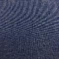 Coupon de tissu en toile de lin réversible bleu chiné et jaune canari 1,50m ou 3m x 1,40m
