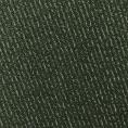 Coupon de tissu en sergé de laine texturé vert et blanc 1m50 ou 3m x 1,50m