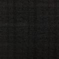Coupon de tissu en coton et laine gaufré noir à carreaux 1m50 ou 3m x 1,40m