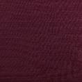 Coupon de tissu en drap de laine bordeaux avec des bandes chevrons tons sur tons 3m x 1,50m