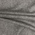 Coupon de tissu en double flanelle de laine couleurs gris souris  1,50m ou 3m x 1,40m