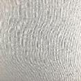 Coupon de tissu en polyester façon jacquard à micro-motifs géométriques écru  3m x 1,40m
