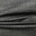 Coupon de tissu jean en coton bleu foncé chiné 1,50m ou 3m x 1,50m