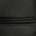 Cotton and black hemp piqué fabric coupon 1,50 or 3m x 1,40m