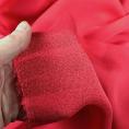 Coupon de tissu en mousseline de soie rose pamplemousse 1,50m ou 3m x 1,40m