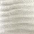 Coupon de tissu en ottoman de soie blanc cassé 3m x 1,15m