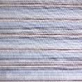 coupon de tissu en popeline en coton rayures multicolores sur fond blanc 2m x 1,40m