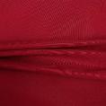 Coupon de tissu popeline de coton épaisse rouge cerise 1,50m ou  3m x 1,40m