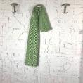 Coupon de tissu en sergé de coton motifs prince de galle vert 1,50m ou 3m x 1,40m