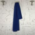 Coupon de tissu en sergé de polyester bleu 1,50m ou 3m x 1,50m