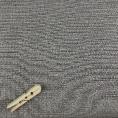 Coupon de tissu en toile de coton et élasthanne texturée gris chiné 1,50m ou 3m x 1,40m