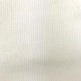 Coupon de tissu velours milleraies en coton blanc cassé 1,50m ou 3m x 1,40m