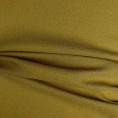 Coupon de tissu crêpe de polyester transparent couleur vert caca d'oie  3m x 1,40m