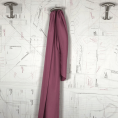 Coupon de tissu en pongé de soie couleur rose balais x 1,40m