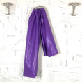 Coupon de tissu en toile de lin ciré violet 1,50m ou 3m x 1,40mlanc cassé 1,50m ou 3m x 1,40m