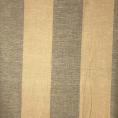 Coupon de tissu en velours chenille en coton et viscose rayé  1,50m ou 3m x 1,40m