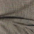 Coupon de tissu pour chemise en natté de coton sobrement multicolore 2m x 1,50m