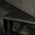 Coupon de tissu toile coton polyester noir satiné 3m x 1,40m