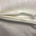 Coupon de tissu toile de lin blanc 1,50m ou 3m x 1,40m