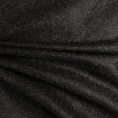 Coupon de tissu en flanelle de laine gris anthracite chiné 1,50m x 1,50m