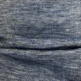 Coupon de tissu en sergé de lin façon jeans bleu 1,50m ou 3m x 1,40m