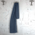 Coupon de tissu en sergé de lin façon jeans bleu 1,50m ou 3m x 1,40m