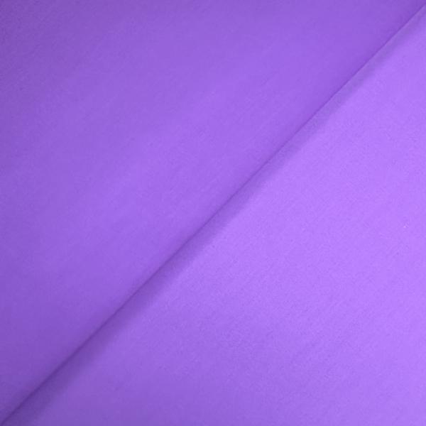 Coupon de tissu de popeline en coton violet orchidée 3m ou 1m50 x 1,40m