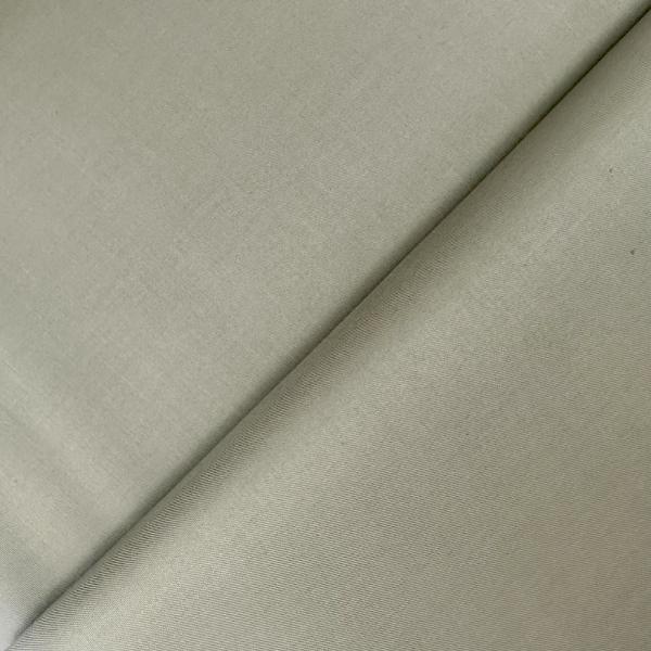 coupon de tissu en gabardine de coton vert kaki 1,50m ou 3m x 1,50m