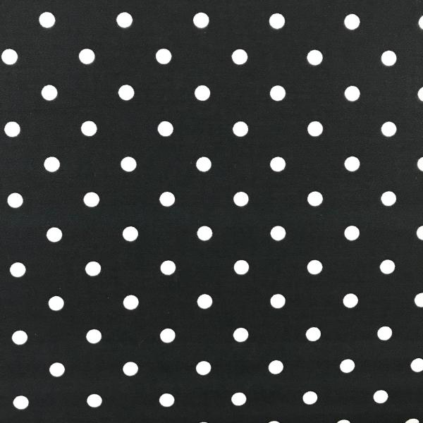 Coupon de tissu en sergé de coton et élasthanne noir 1,50m ou 3m x 1,40m