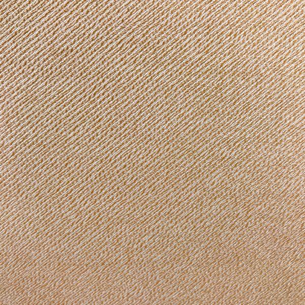Coupon de tissu en sergé de coton saumon et blanc 1,50m ou 3m x 1,40m