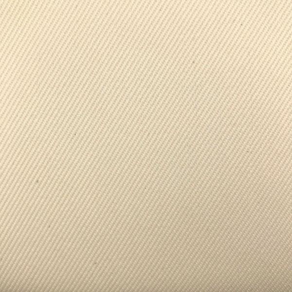 Coupon de tissu en sergé de coton couleur coquille d'oeuf 1,50m ou 3m x 1,40m