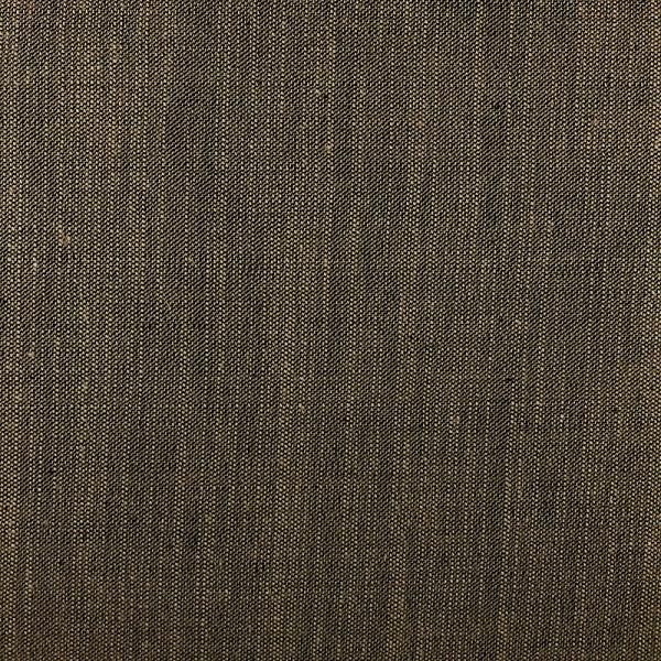 Coupon de tissu en sergé de coton brun chiné 1,50m ou 3m x 1,40m