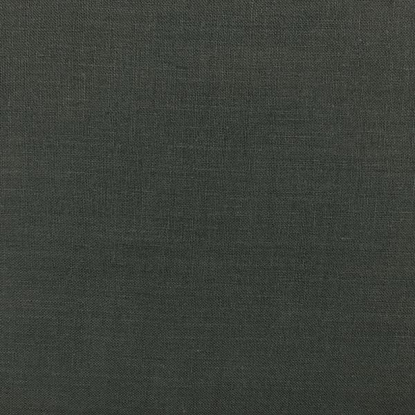 Coupon de tissu de lin gris moyen 3m x 1,40m