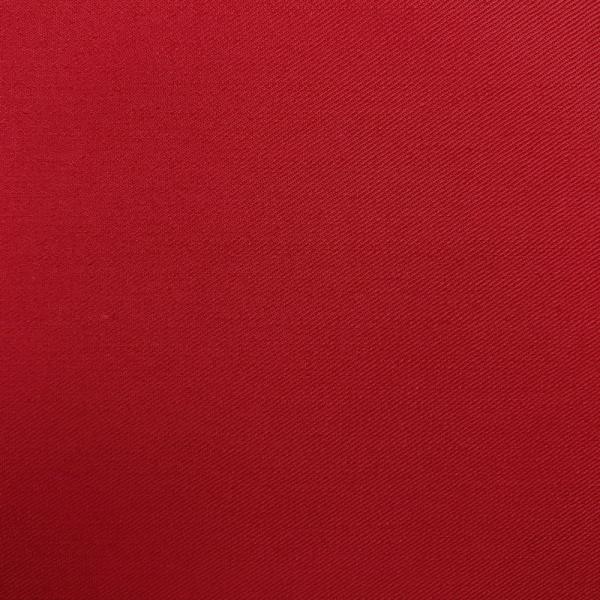 Coupon de tissu en gabardine de coton sergé rouge 1,50m ou 3m x 1,40m