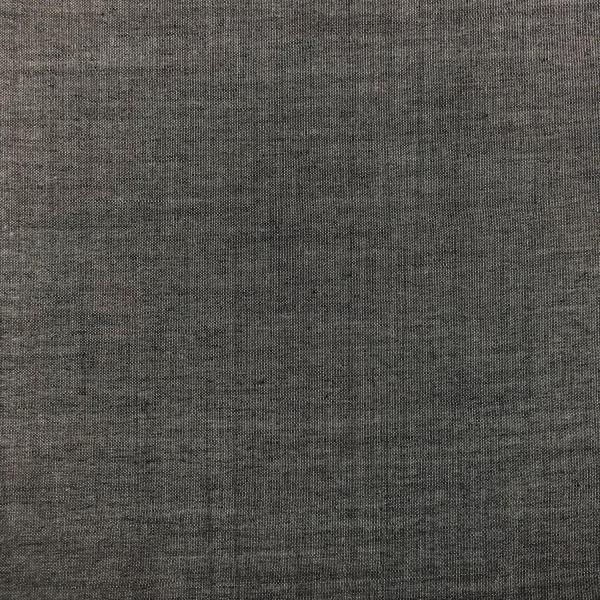 Coupon de tissu en toile de coton gris chiné 1,50m ou 3m x 1,50m