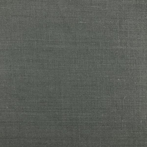 Coupon de tissu en lin gris vert 1,50m ou 3m x 1,40m