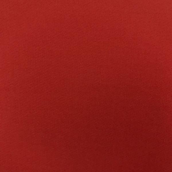 Coupon de tissu sergé de coton rouge vermillon 3m x 1,40m
