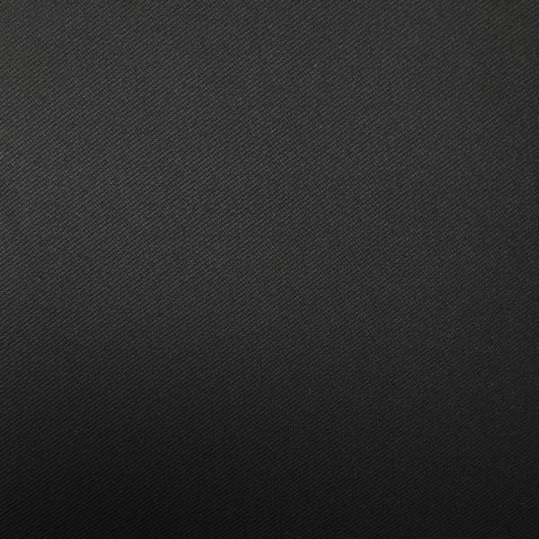 Coupon de tissu sergé de polyester, laine et elasthanne déperlant noir 3m ou 1m50 x 1,40m