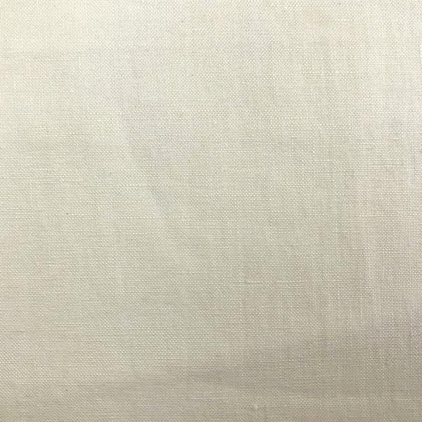 Coupon de tissu toile de lin blanc cassé  3m x 1,40m
